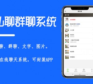 运营版H5实时群聊聊天室自动分配账户完群组带私聊跟禁言等功能的聊天室源码下载