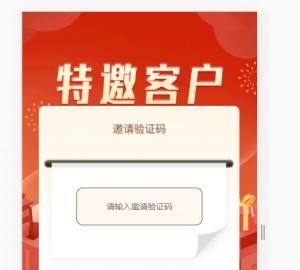 一款带邀请码的下载页源码