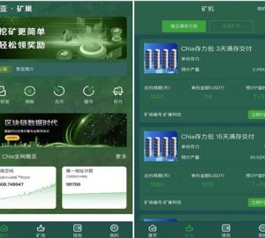 IPFS算力挖矿、chia奇亚币算力挖矿矿机分币管理系统、以太坊算力挖款