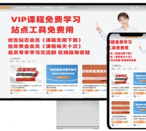 知识付费源码虚拟资源交易平台带会员中心带整站数据带支付主题源码