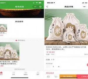 2021微信单商户商城小程序简单版