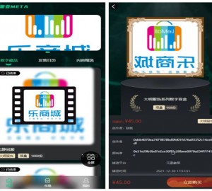 NFT数字藏品艺术品交易平台铸造市场转售盲盒商城app系统仿鲸探软件源