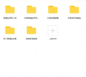 表情包项目全套教程带素材资料